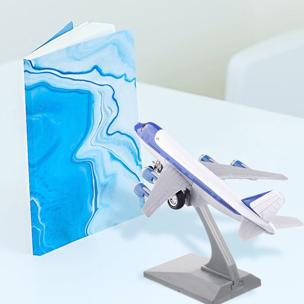 5Pcs Desktop Airplane Model Stands for Display and Organization Grey