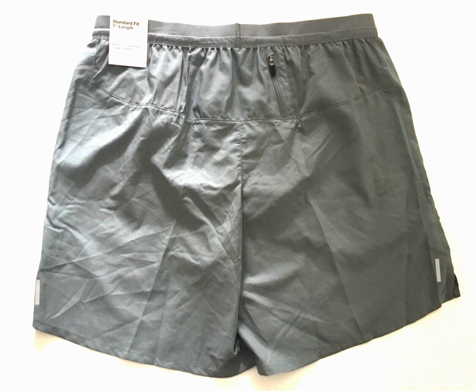 Men’s Nike Brief Lined 7 inch Running Shorts CJ5459 085 Grey Size S