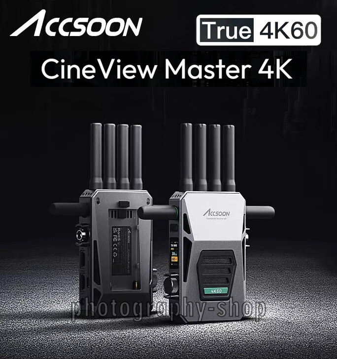 Accsoon CineView Master 4K 2.5KmTri-Band Wireless Video Transmisson System TX+RX