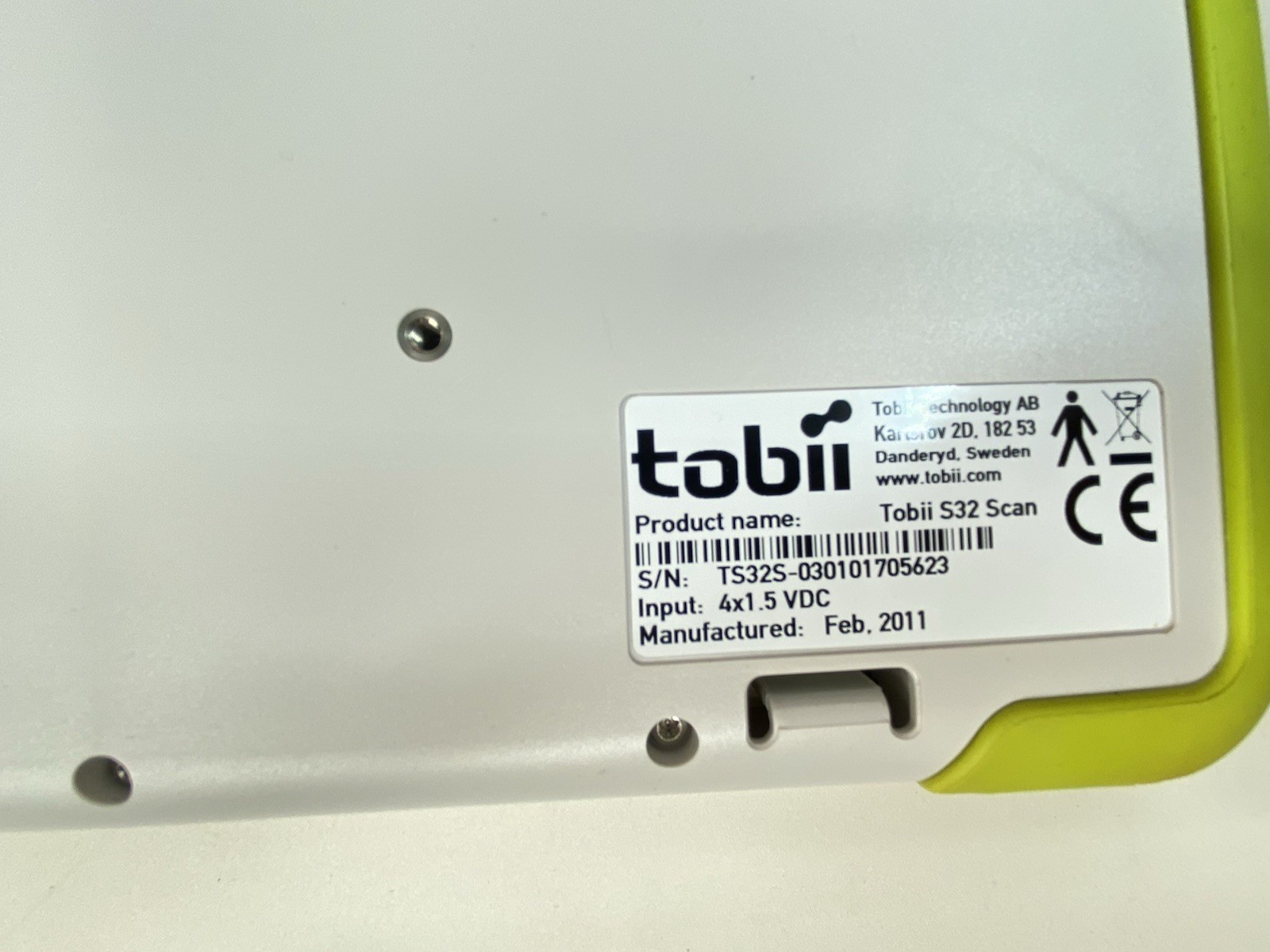 Tobii S32 Scan Recorded Speech Communication Device with Case
