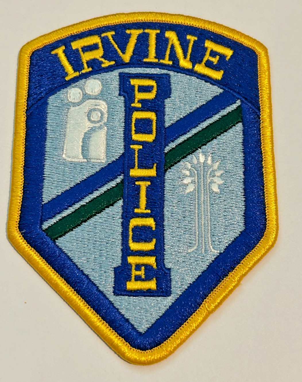 Vintage Irvine California Police Patch Unused