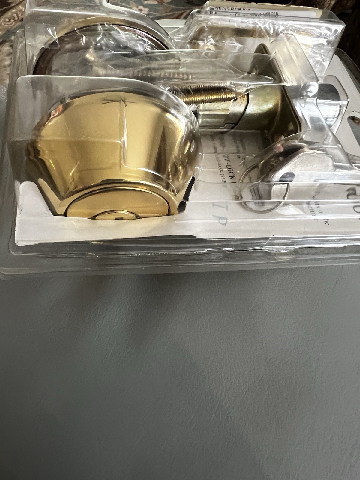 GATEHOUSE DEADBOLT SET (New)