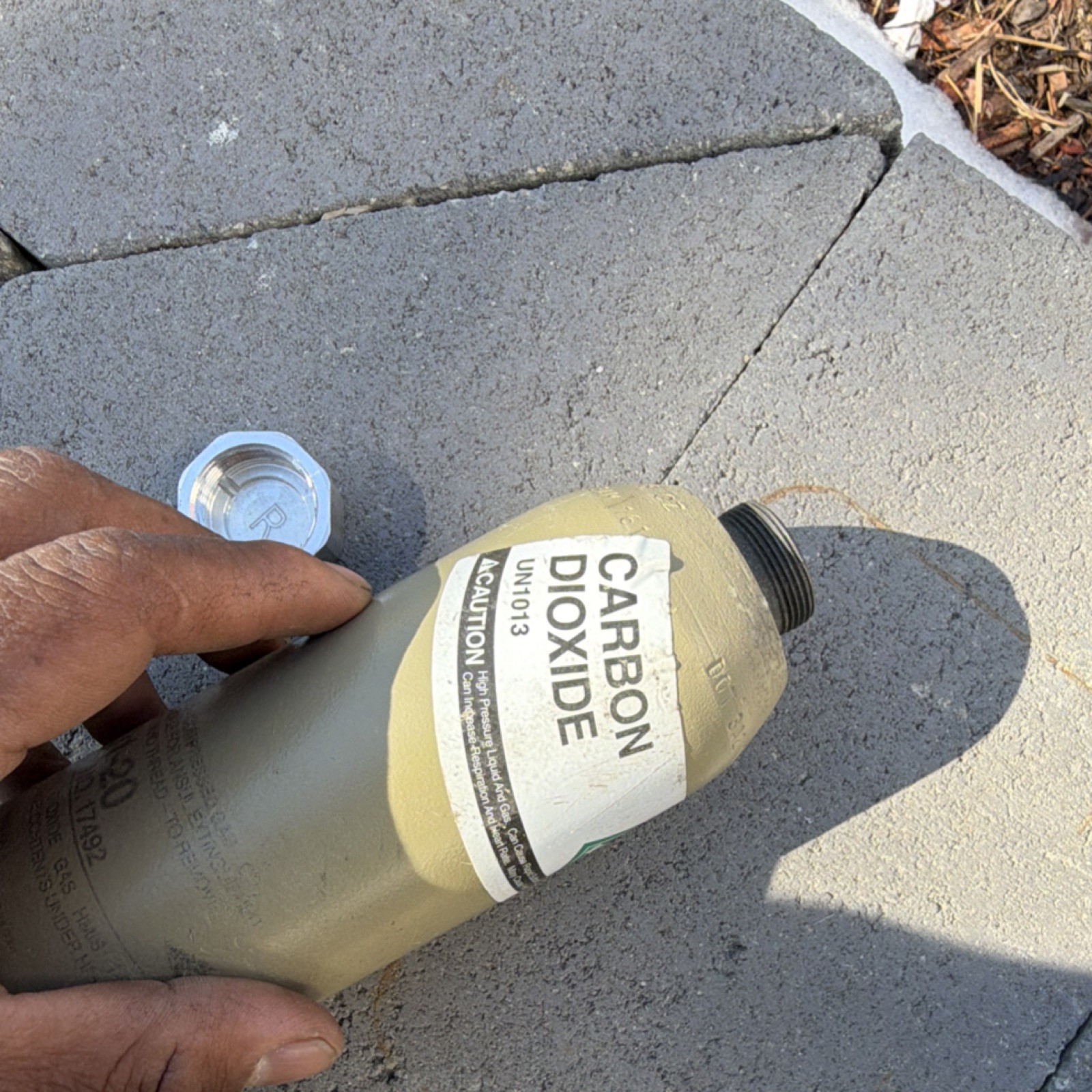 ANSUL Carbon Dioxide Air Supply Model 101-20 MPN 17492