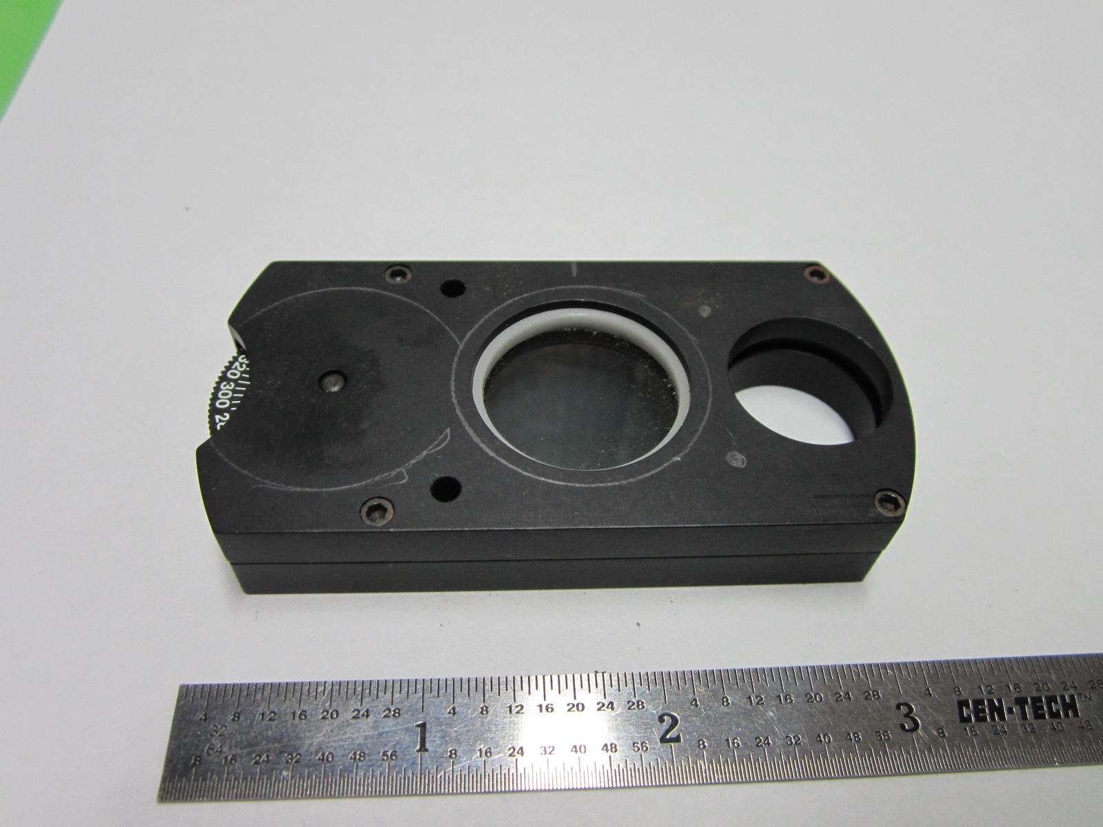 MICROSCOPE SLIDE POLARIZER OPTICS ROTABLE  #F1-13