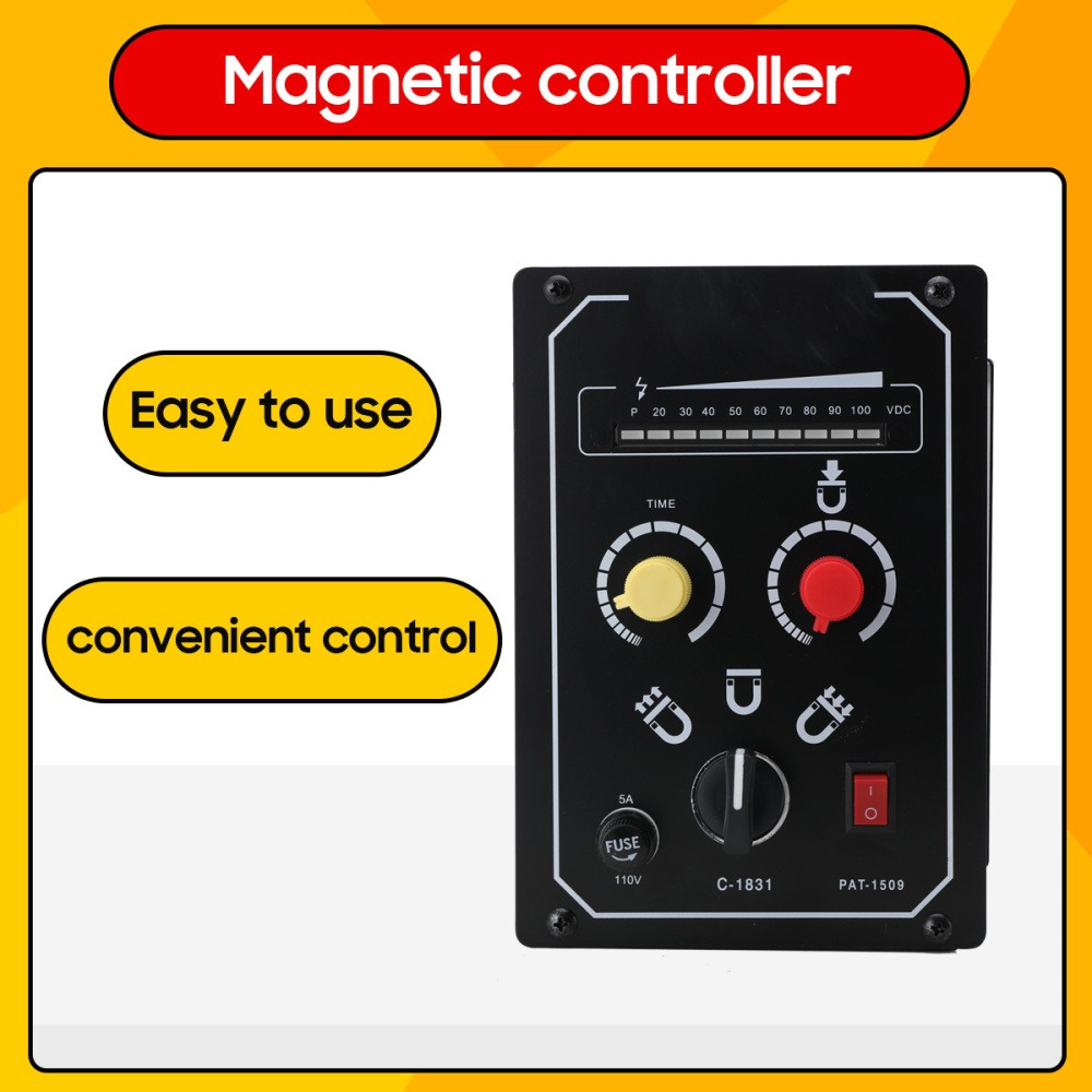 Milling Grinding Machine Electromagnetic Suction Cup Magnetic Chuck Controller