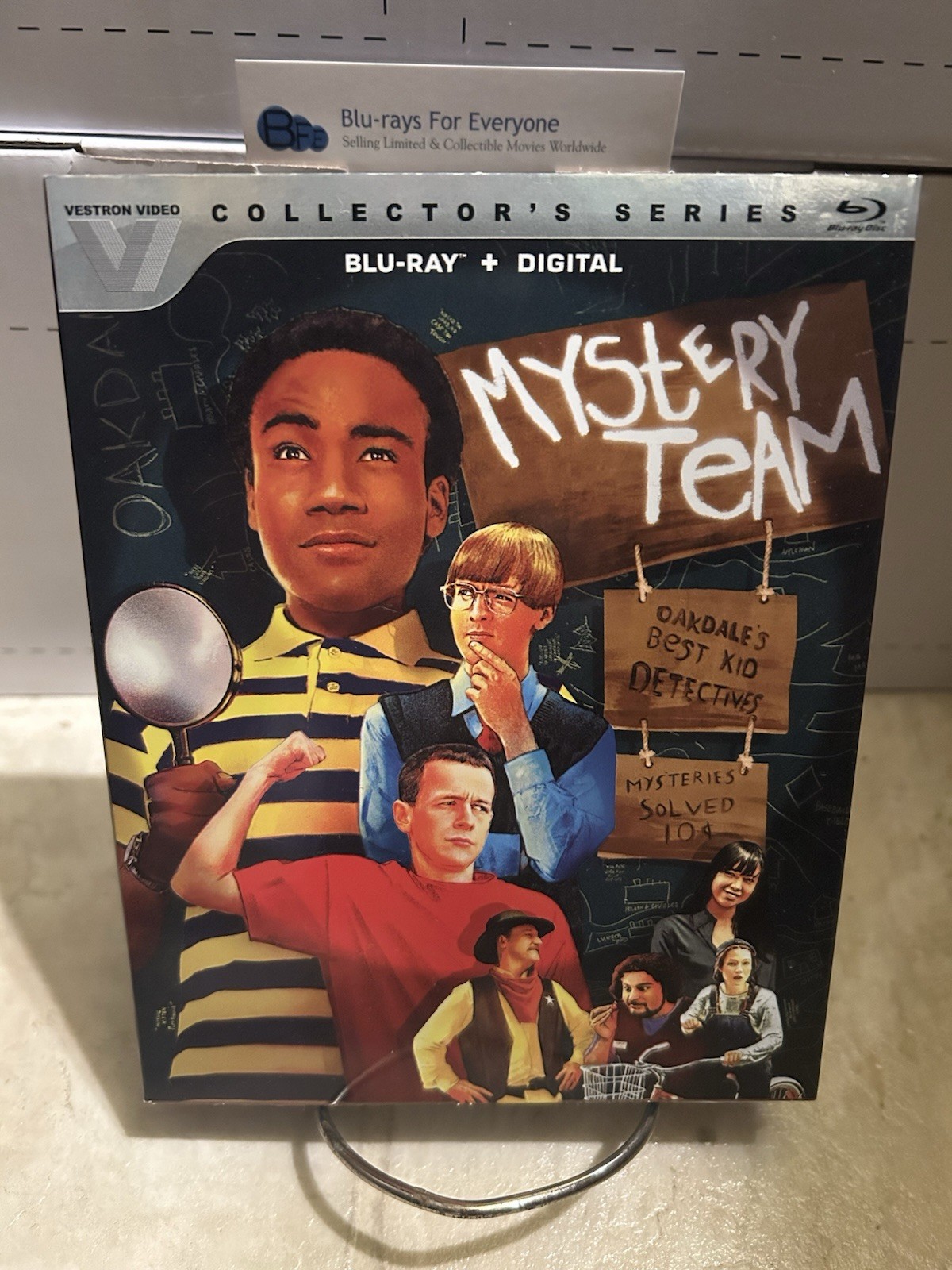 New & Sealed Mystery Team Vestron Blu-ray + Slip Sleeve Cover [2009] ShipNextDay