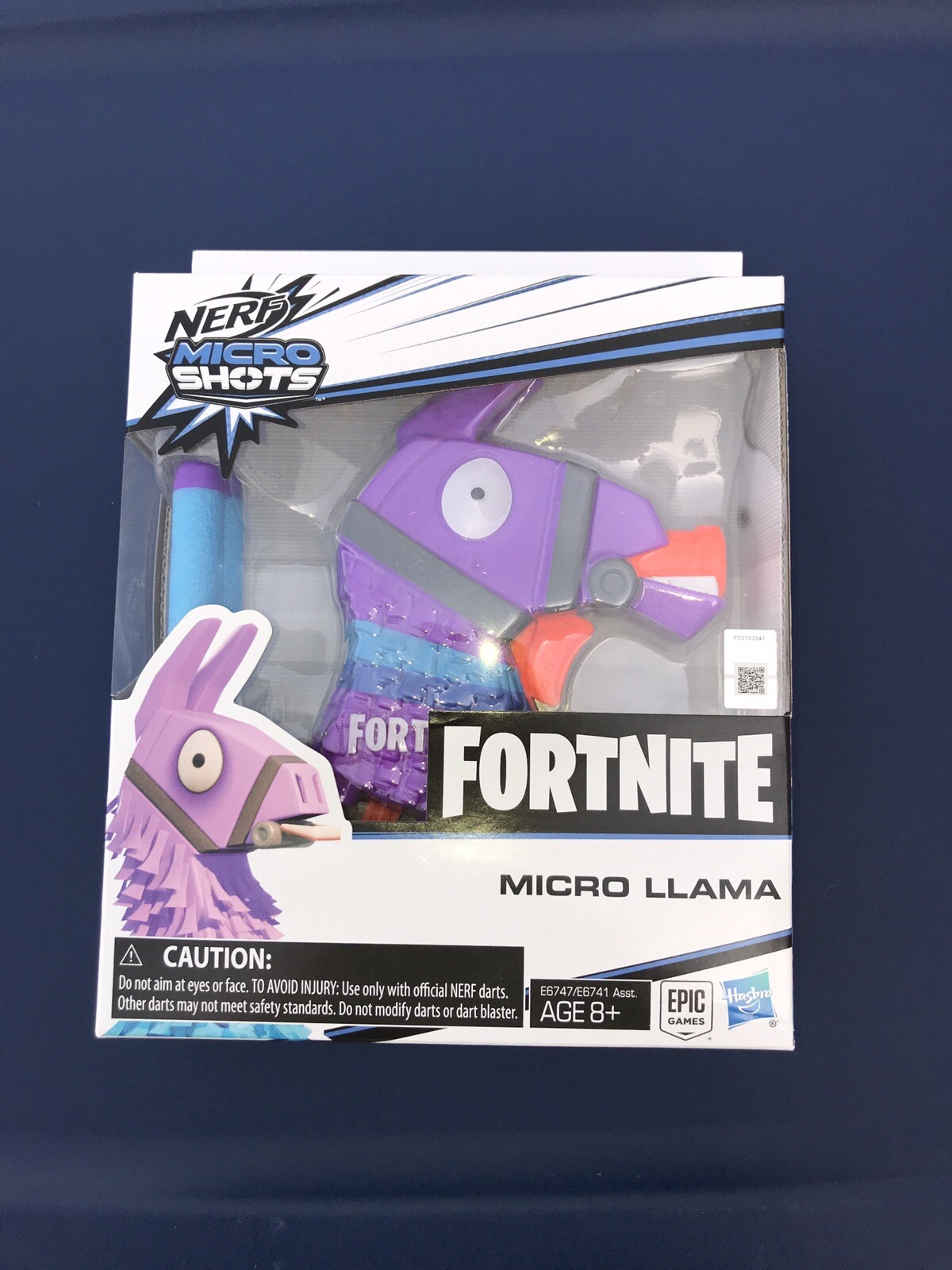 NIB Nerf Micro shots FORTNITE Micro Llama birthday Gift stocking stuffer