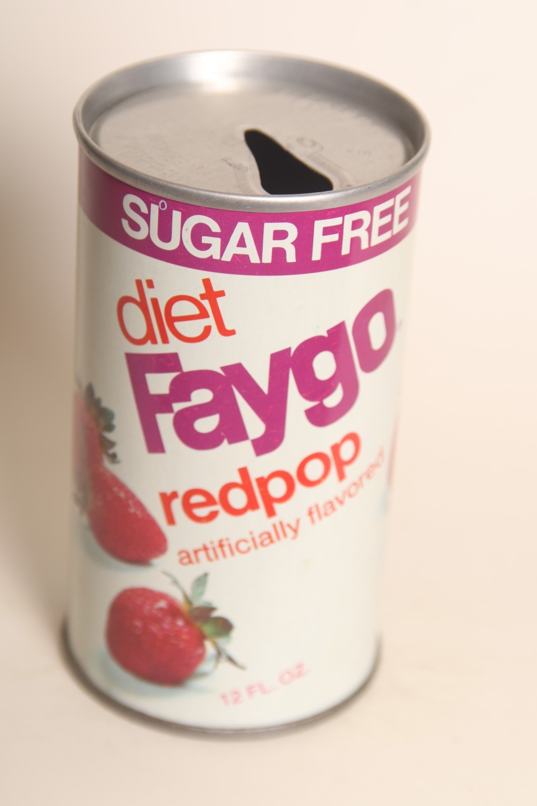 Diet Faygo Redpop soda can