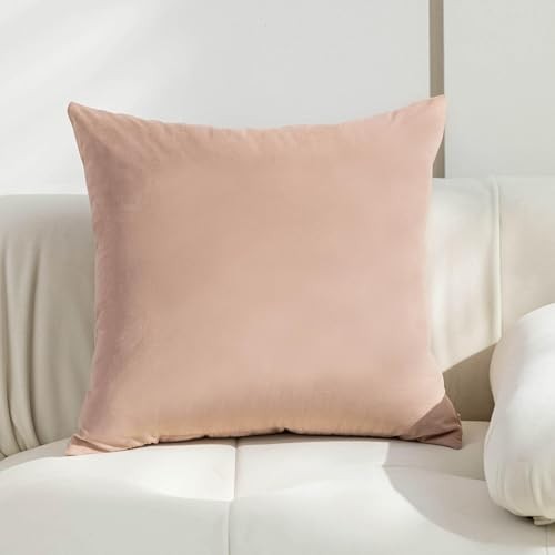 Euro Pillow Cover 26 x 26 Large Pink Throw 26" x 26" (Pack of 1) Misty Rose