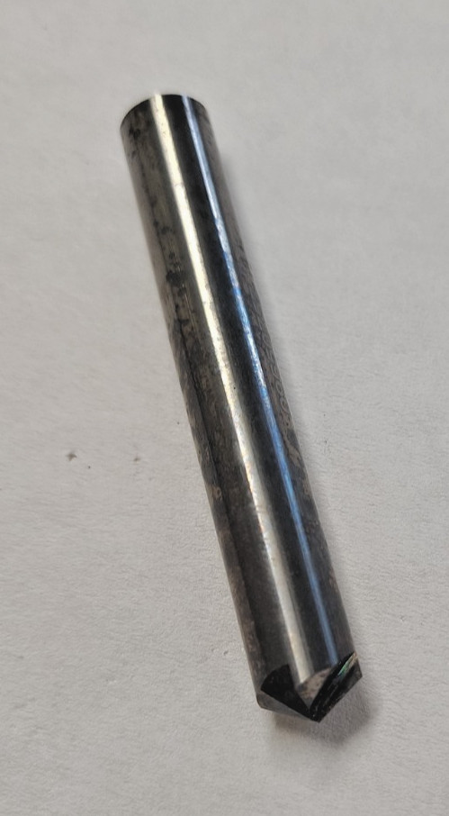 Accupro Carbide 3/8 4 Fl 120 Deg Cahmfer Mill Countersink