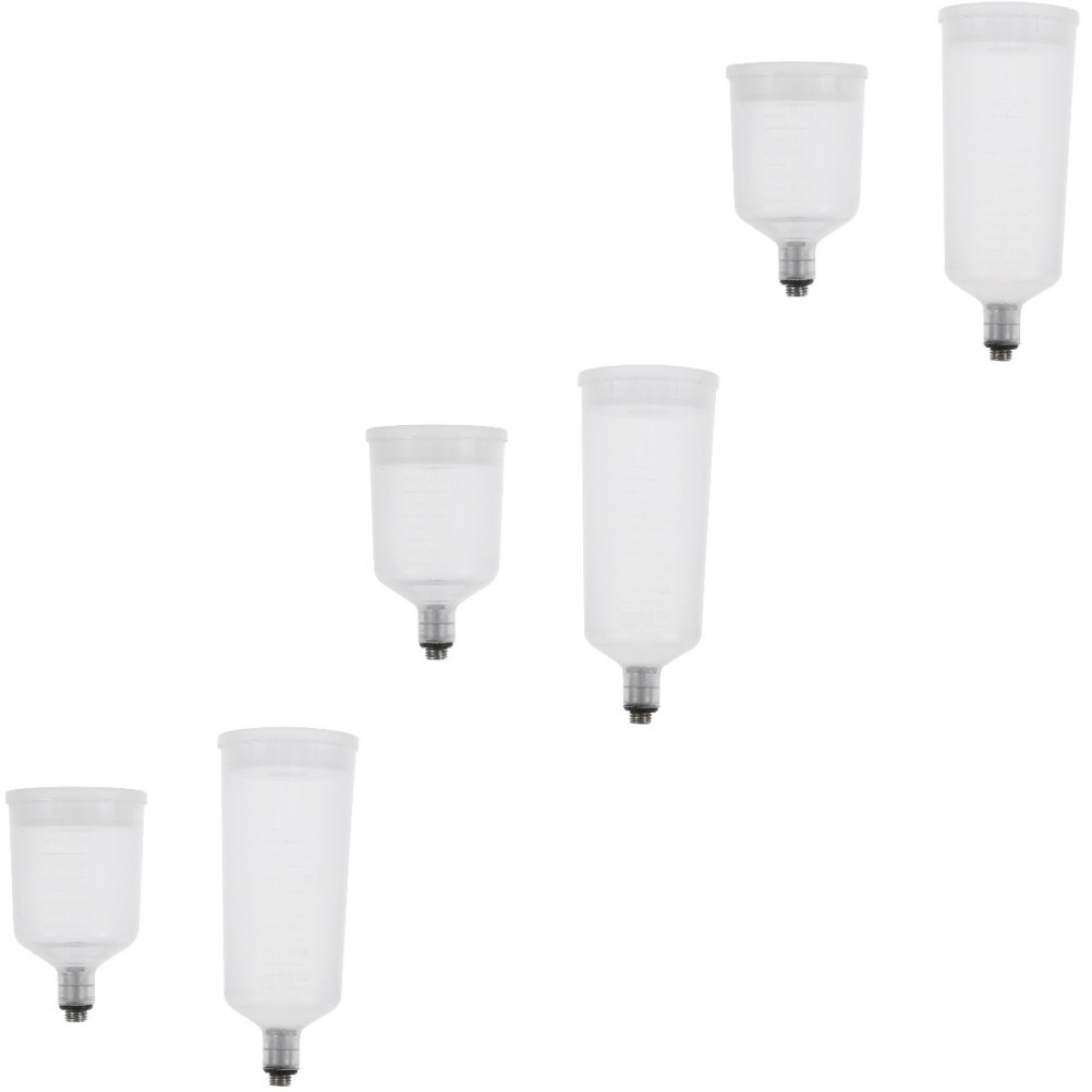 Set of 3 Small Airbrush Mixing Jar Spray Paint Cup