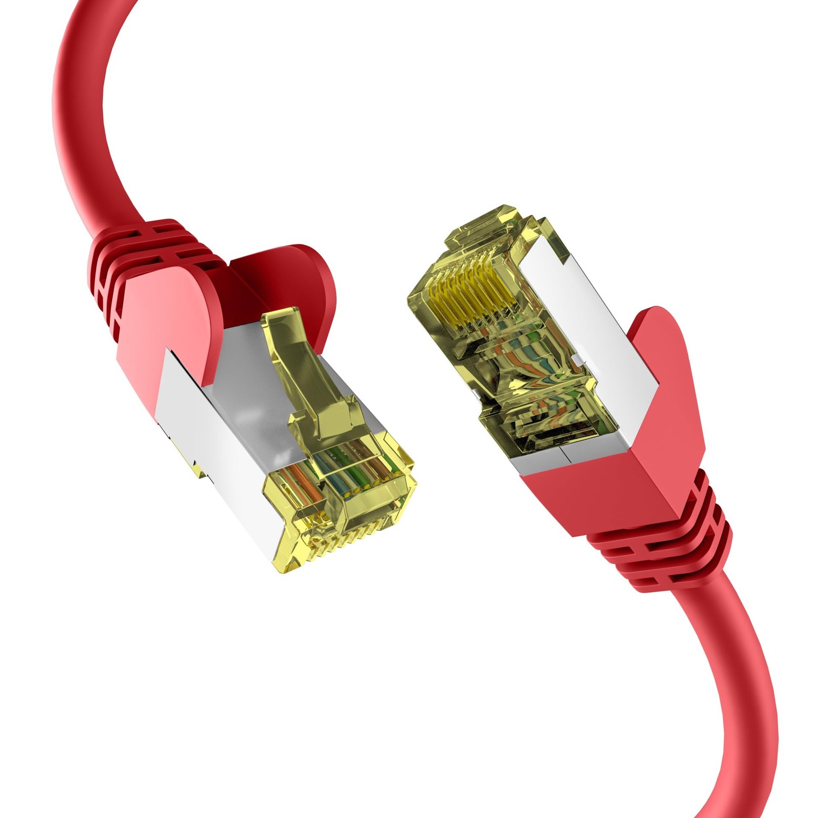 EFB Eletronik Cat6a Red 0.15 m Patch Cable S/FTP PIMF