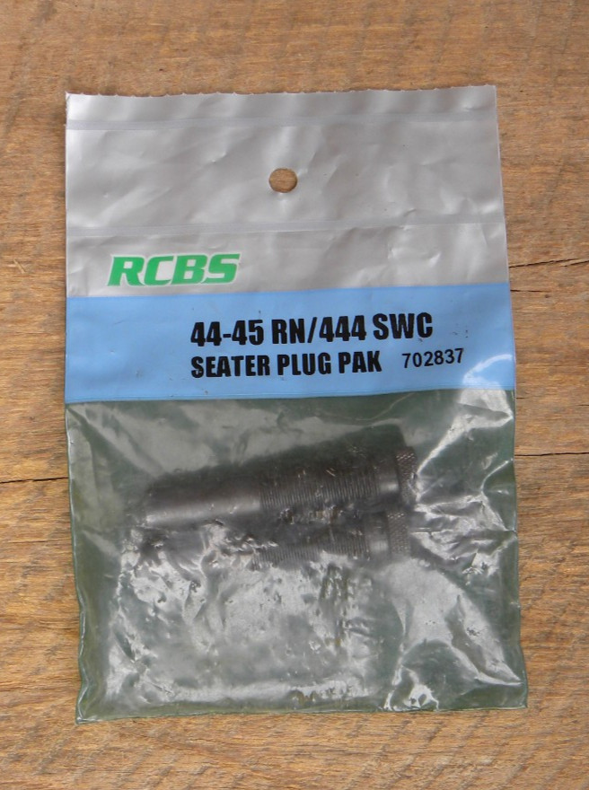 RCBS 44-45 RN / 444 SWC Seater Plug Pak, #702837, NOS