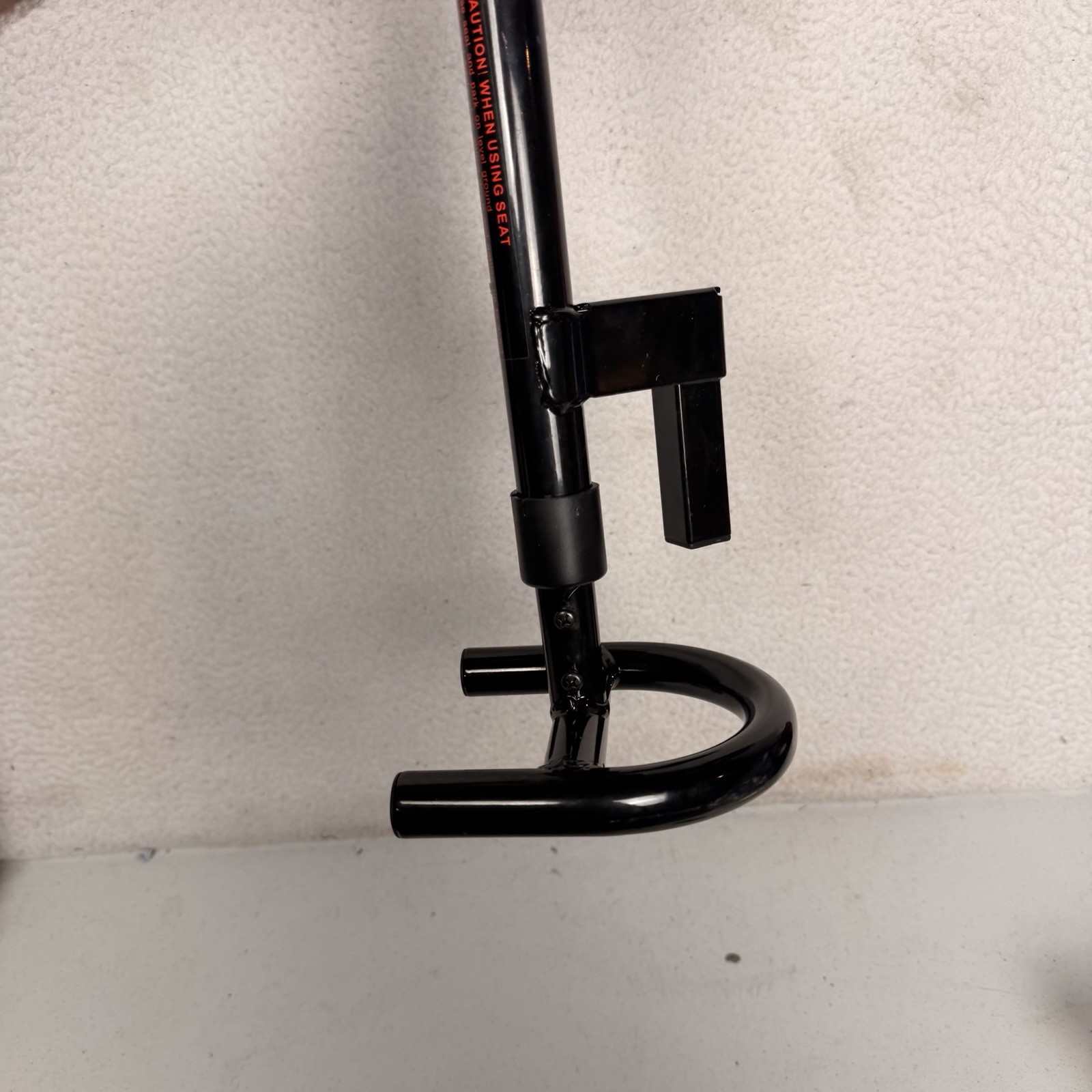 NEW CaddyTek Removable Seat Golf Push Cart CaddyLite Accessory Black Adjustable