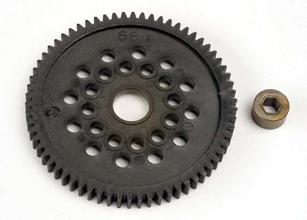 Traxxas 3166 - Spur Gear, 32P, 66T & Bushing, Nitro Stampede
