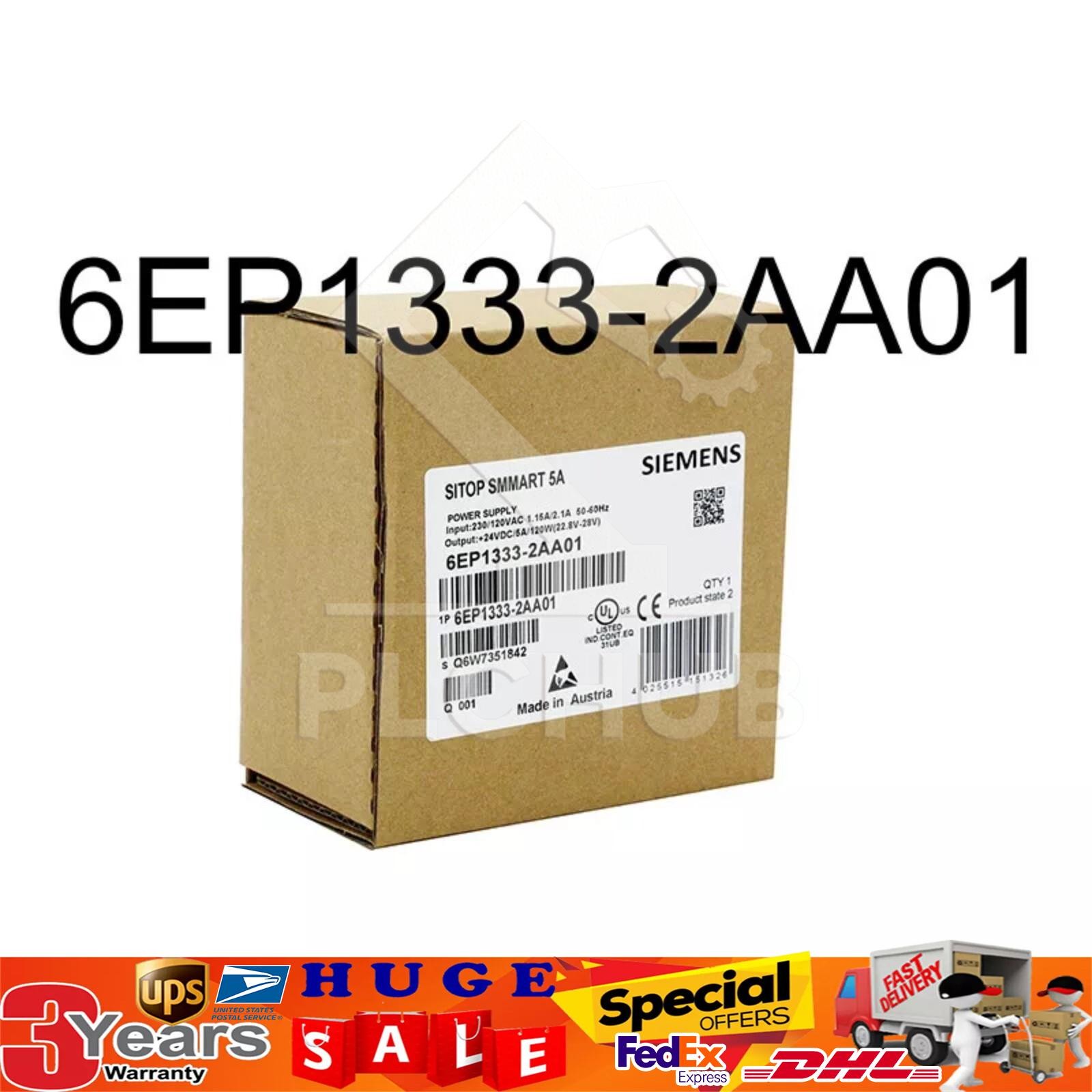New Siemens 6EP1333-2AA01 SITOP 120 W Stabilized Power Supply 6EP1 333-2AA01