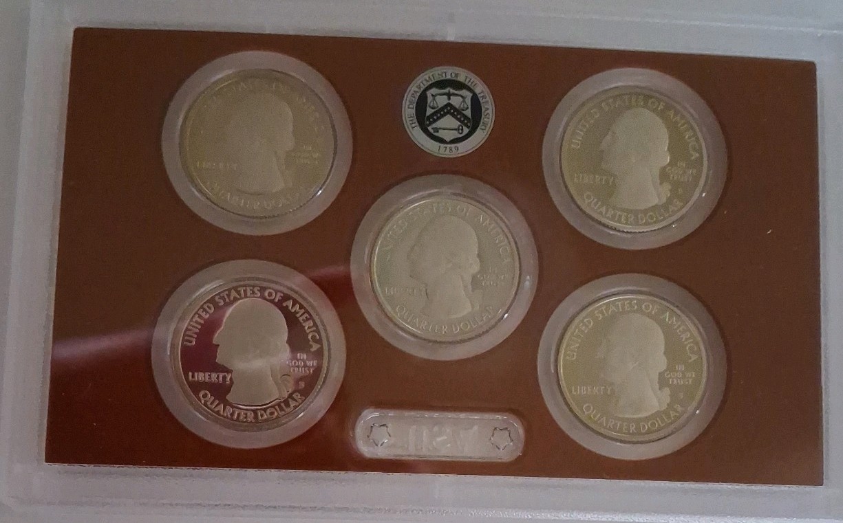 2015 U.S. Mint Proof Set OGP Box & COA 14 Coins Complete Clad Set