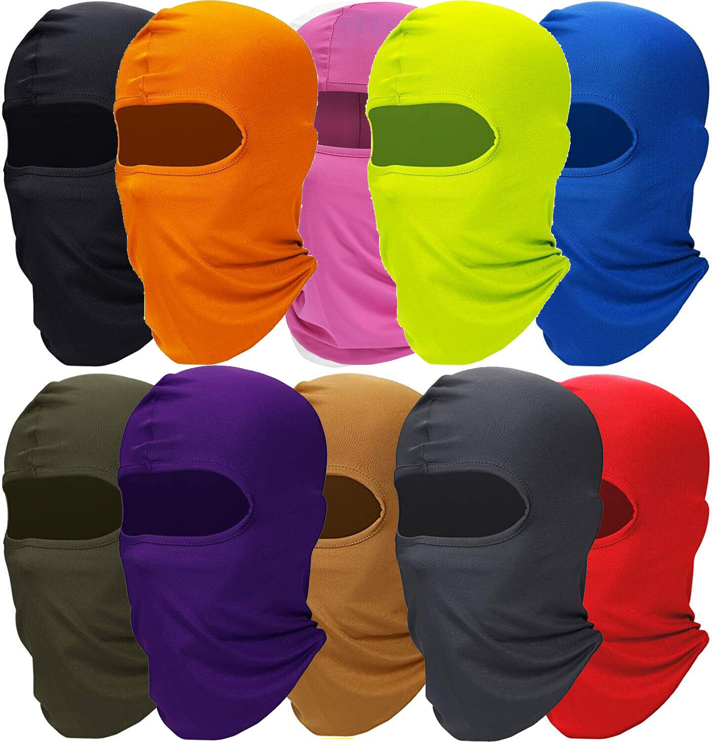 Summer UV Protection Balaclava Face Mask Ski Sun Hood Tactical Masks Hat Covers
