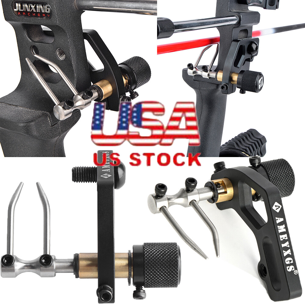 US Compound Bow Arrow Rest Adjustable Aluminum Archery Hunting Target Shoot RHLH
