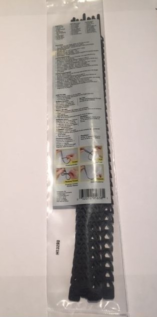 GB Gardner Bender Flexible Strap 12" Wire & Cable Management Tie 12 Pc REUSEABLE