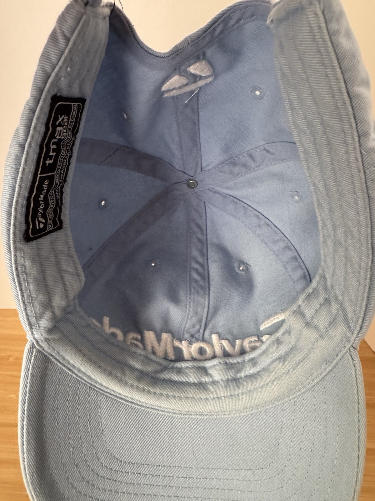 TaylorMade r7 Hat Light Blue Golf Strapback Adjustable Baseball Cap Tmax Gear