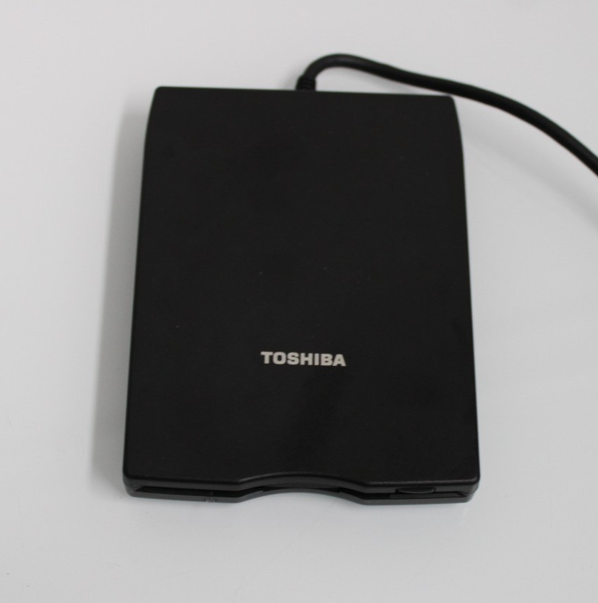 Toshiba PA3109U-1FDD USB External Floppy Disk Drive FDD For Parts Repair