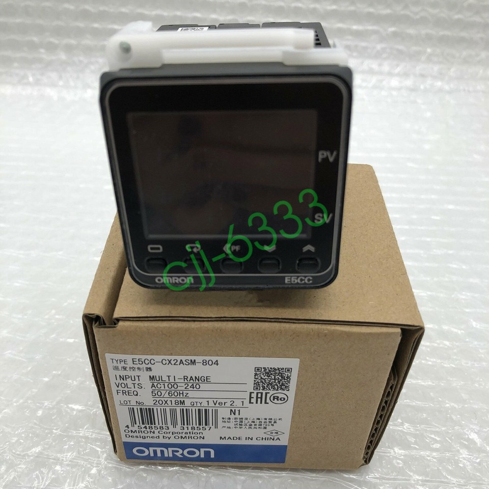 One OMRON E5CC-CX2ASM-804 Temperature Controller 100-240VAC New In Box