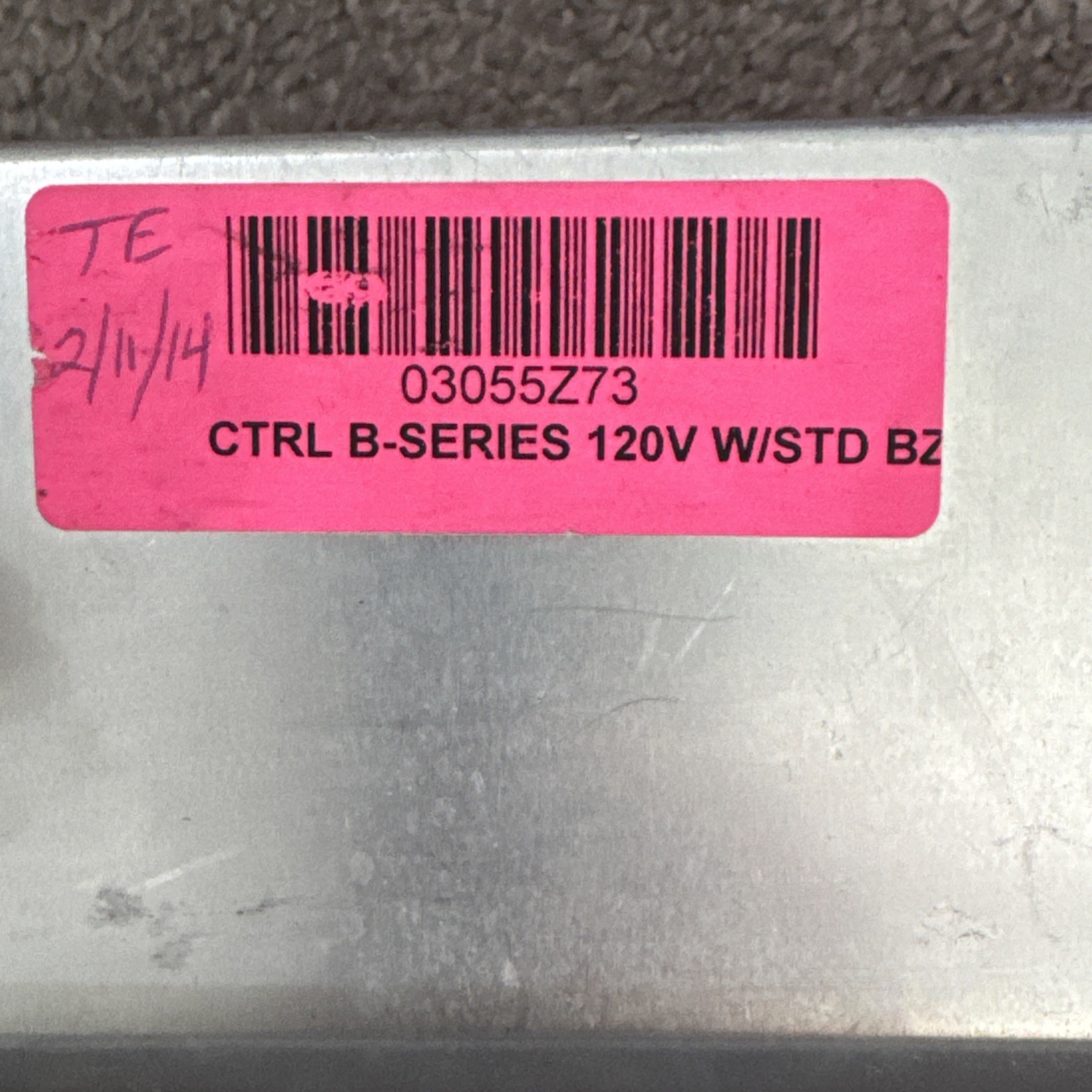 Winston Cvap B-Series Control Board Food temperature