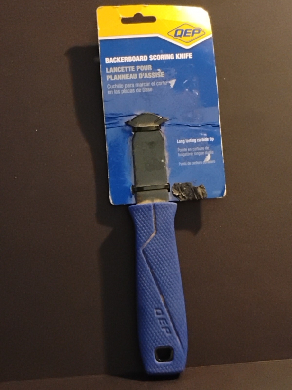 QEP  BackerBoard Scoring Knife with Carbide Tip