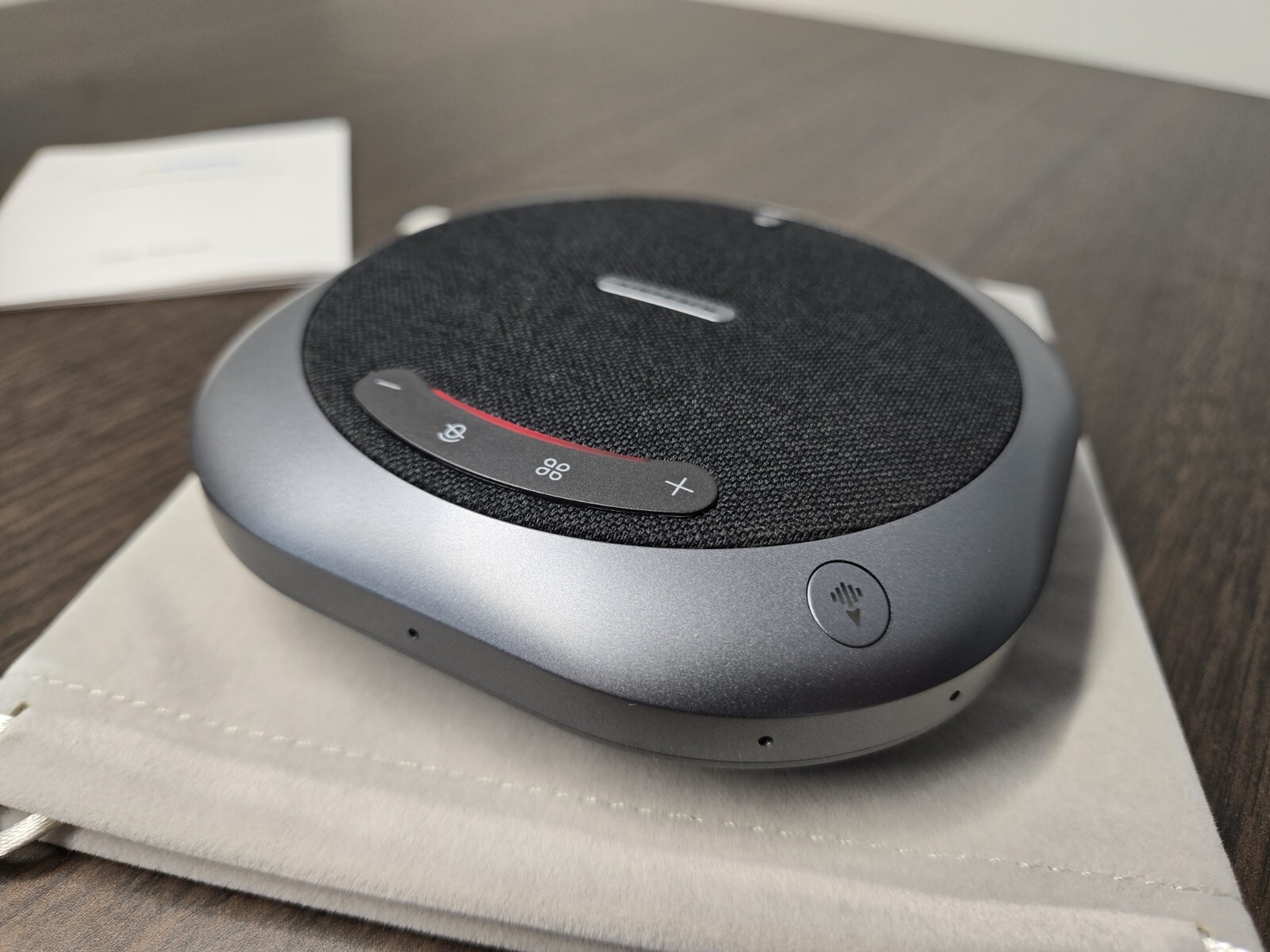 AISPEECH Bluetooth Conference Speakerphone M6 Conference Microphone with AI N...
