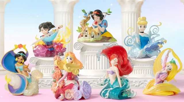 52Toys Disney Princess Art Gallery Series 2 Confirmed Blind Box Figure Toy Hot