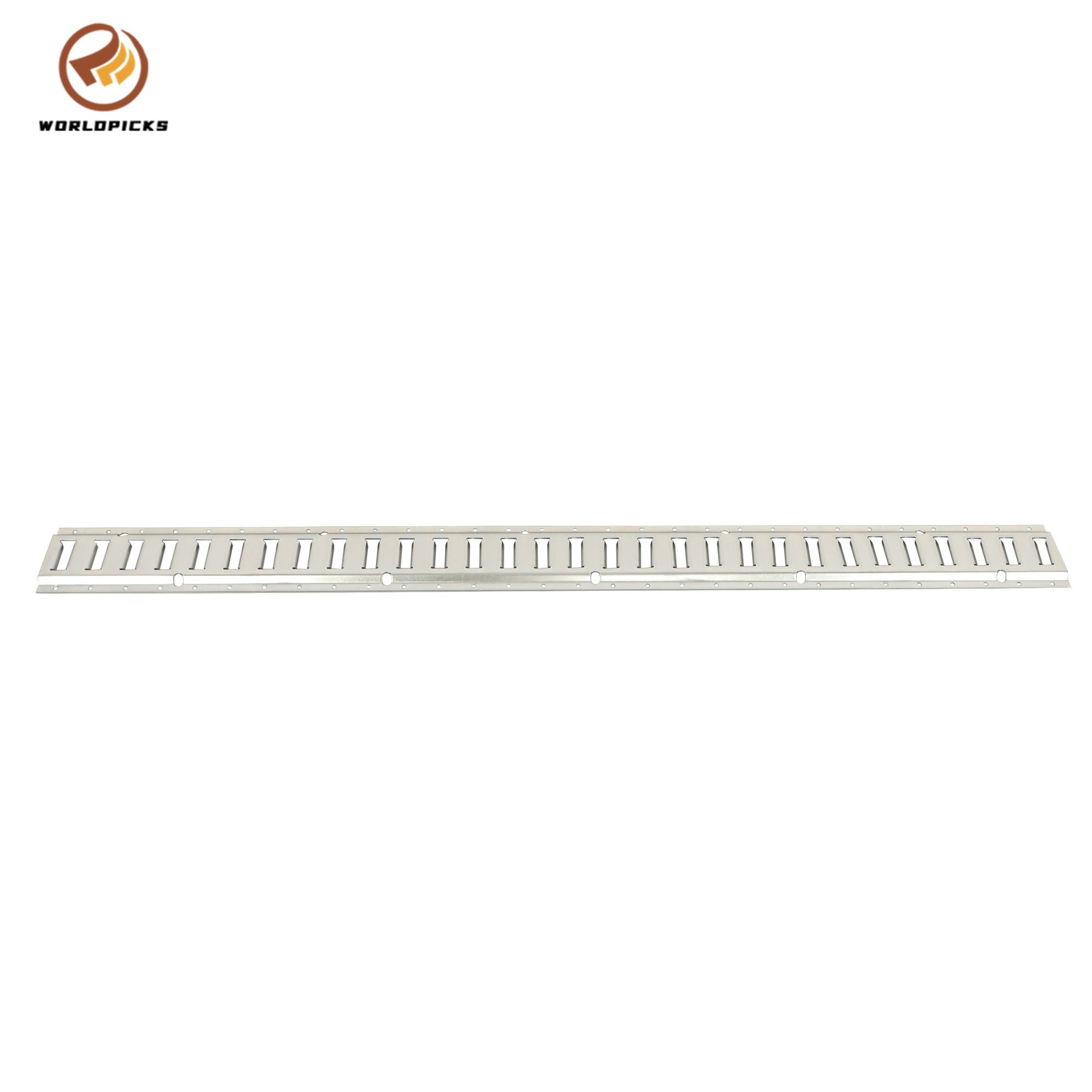 4 Piece 5' Galvanized E Track Rail Set Silver Finish Fit For Trailers Trucks