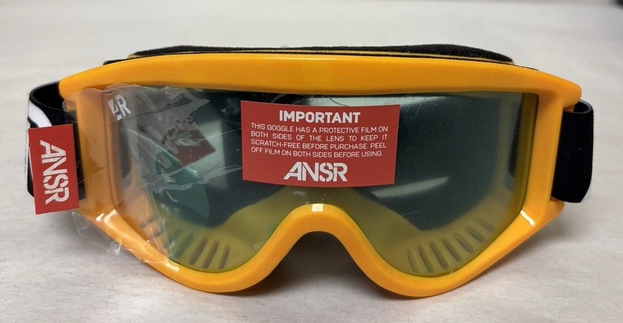 Answer Racing Nova MX Youth Goggle, Compact Design, Orange (1 Pair) #018170 #M41