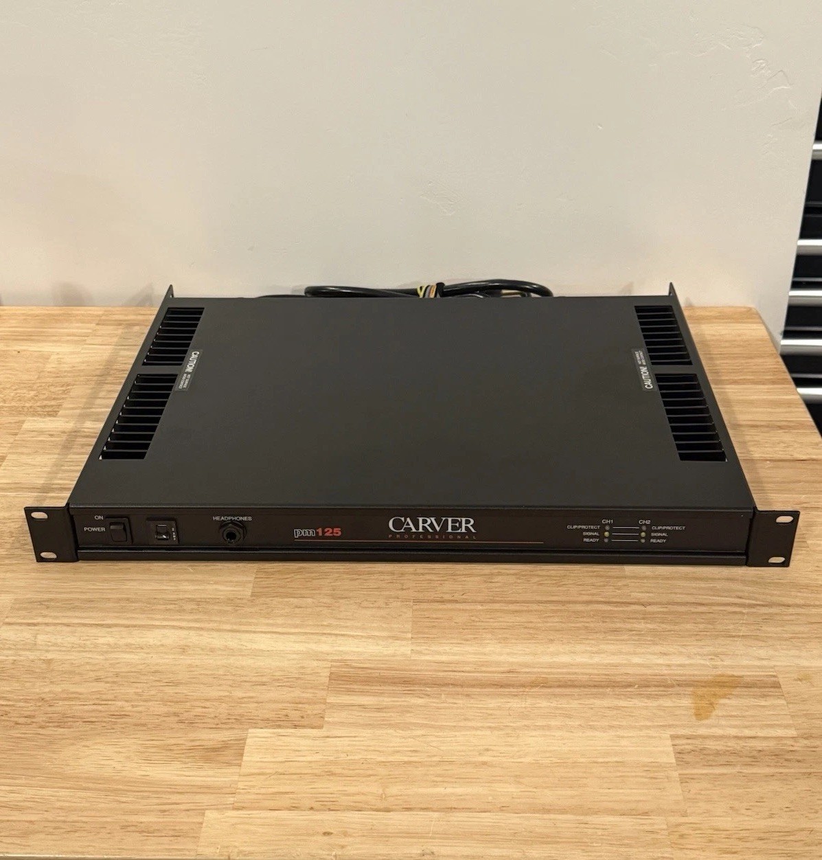 Carver PM-125 Stereo Professional Reference Power Amp