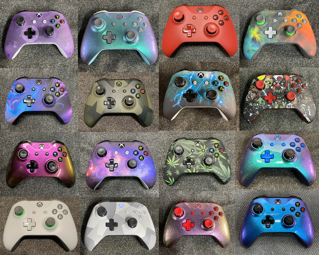 CUSTOM XBOX ONE S CONTROLLER Bluetooth WIRELESS, LIFETIME WARRANTY