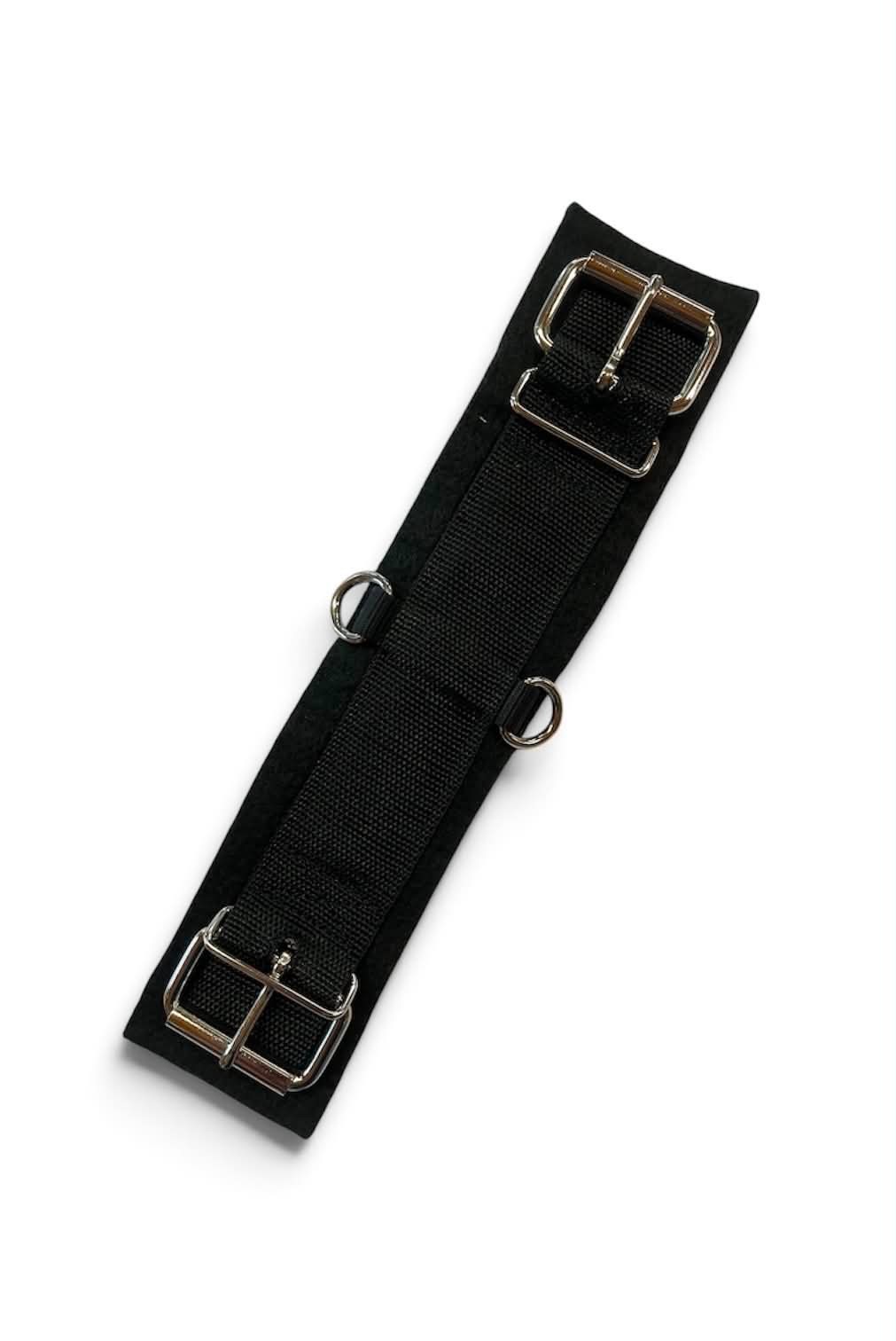 13" MINIATURE MINI HORSE SMALL PONY DOUBLE BUCKLE FELT CINCH
