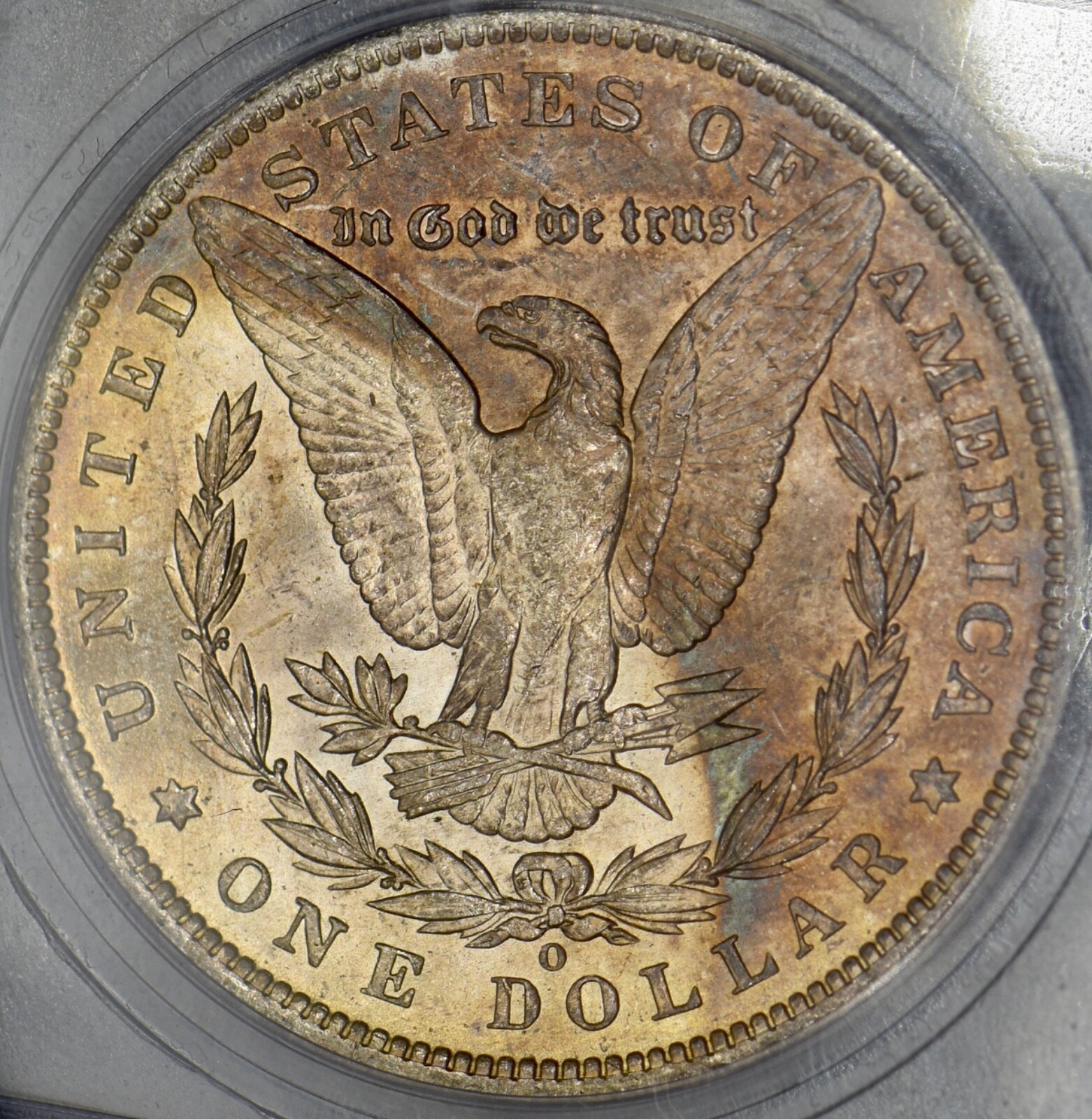 1885-O Morgan Silver Dollar - ICG MS64 Toned - ✪COINGIANTS✪