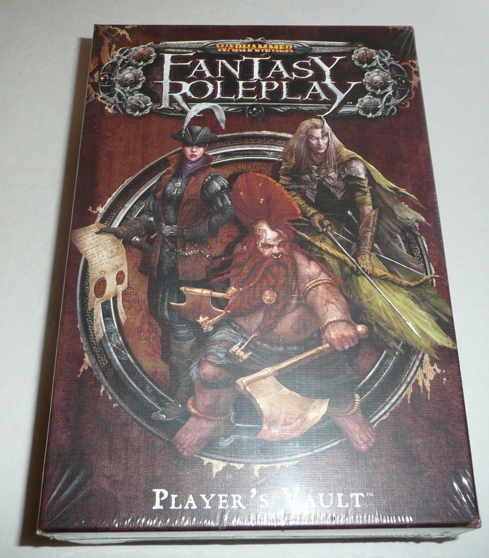 Sealed - Warhammer Fantasy Roleplay Player's Vault 2010 Player Vault RPG Gaming