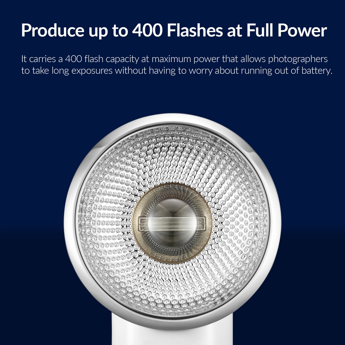 Flashpoint FlashBack Lux Elf Retro Camera Flash (White), Godox Lux Elf