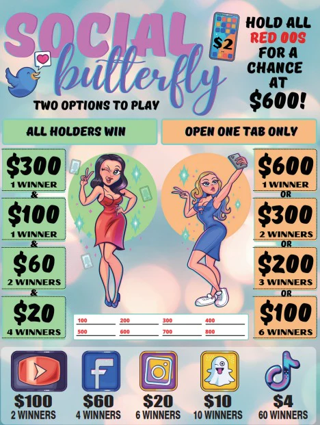 Social Butterfly Entertainment Only By Local Law Free Shipping US *48 Only