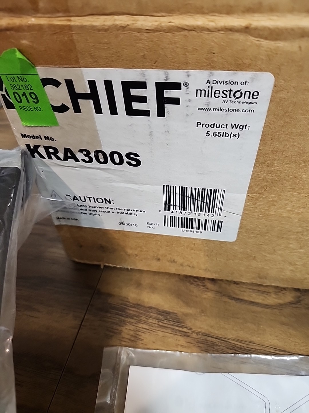 Chief KRA300S Laptop Tray Accessory (Silver)