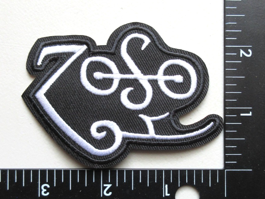 🔥ZOSO LED ZEPPELIN BAND JIMMY PAGE'S SYMBOL MUSIC EMBROIDERED IRON ON PATCH