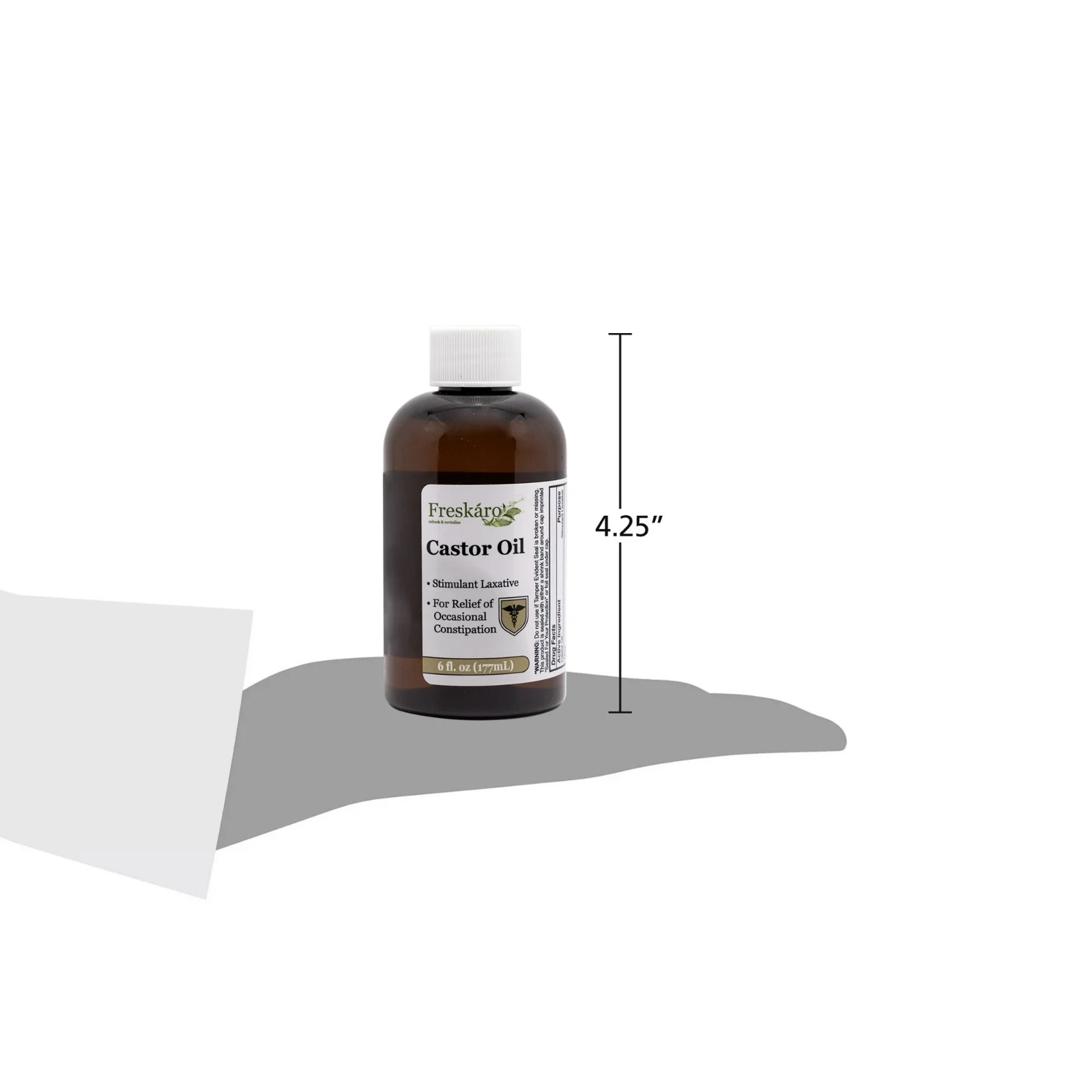 Freskaro Castor Oil Stimulant Laxative 6fl oz