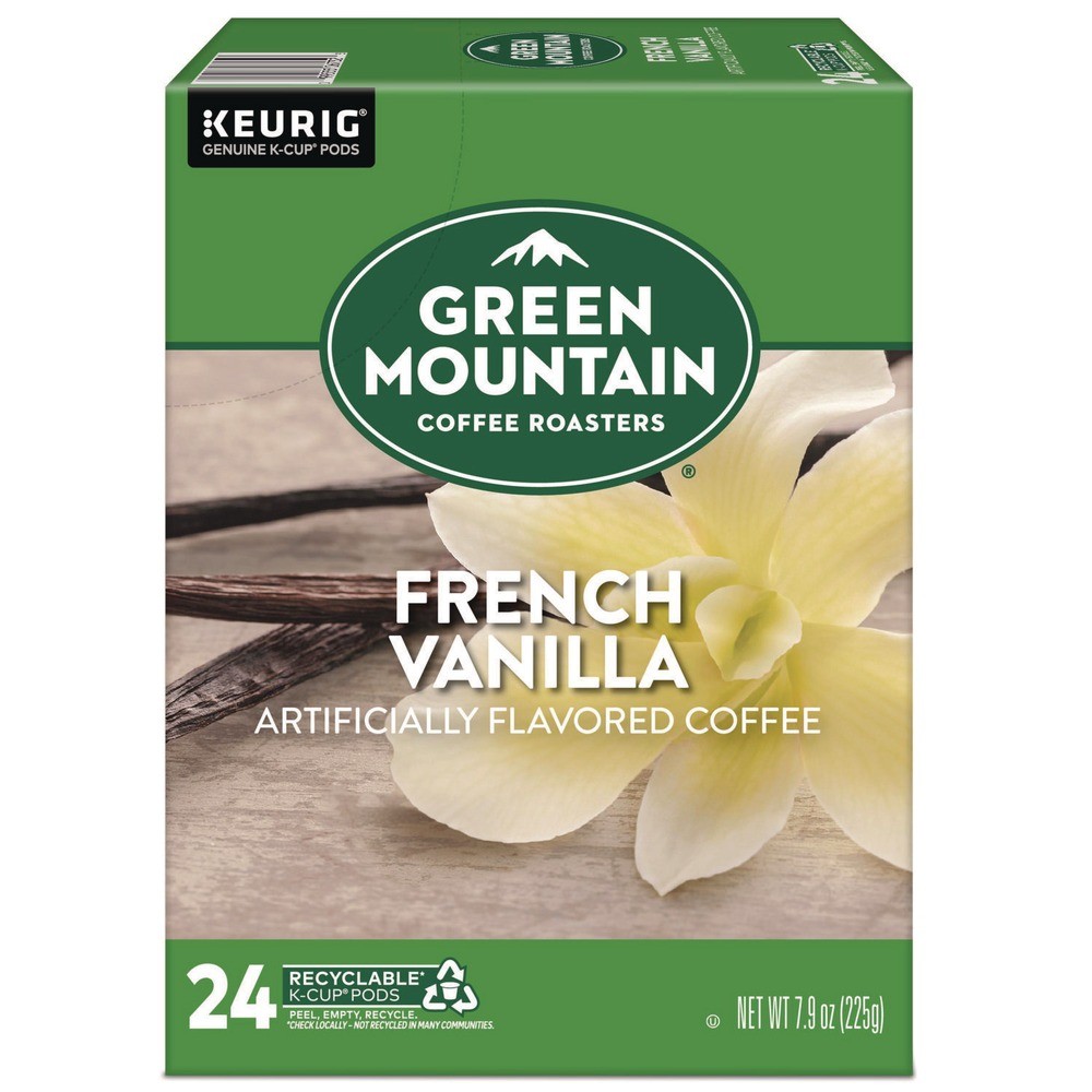 Green Mountain Coffee 6732 Coffee K-Cup Pods - French Vanilla (24/Box) New