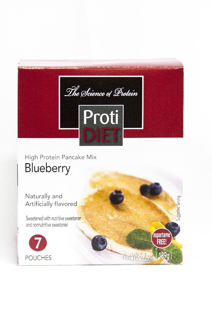 Proti Diet High Protein Blueberry Pancake For Diet and Weight Loss