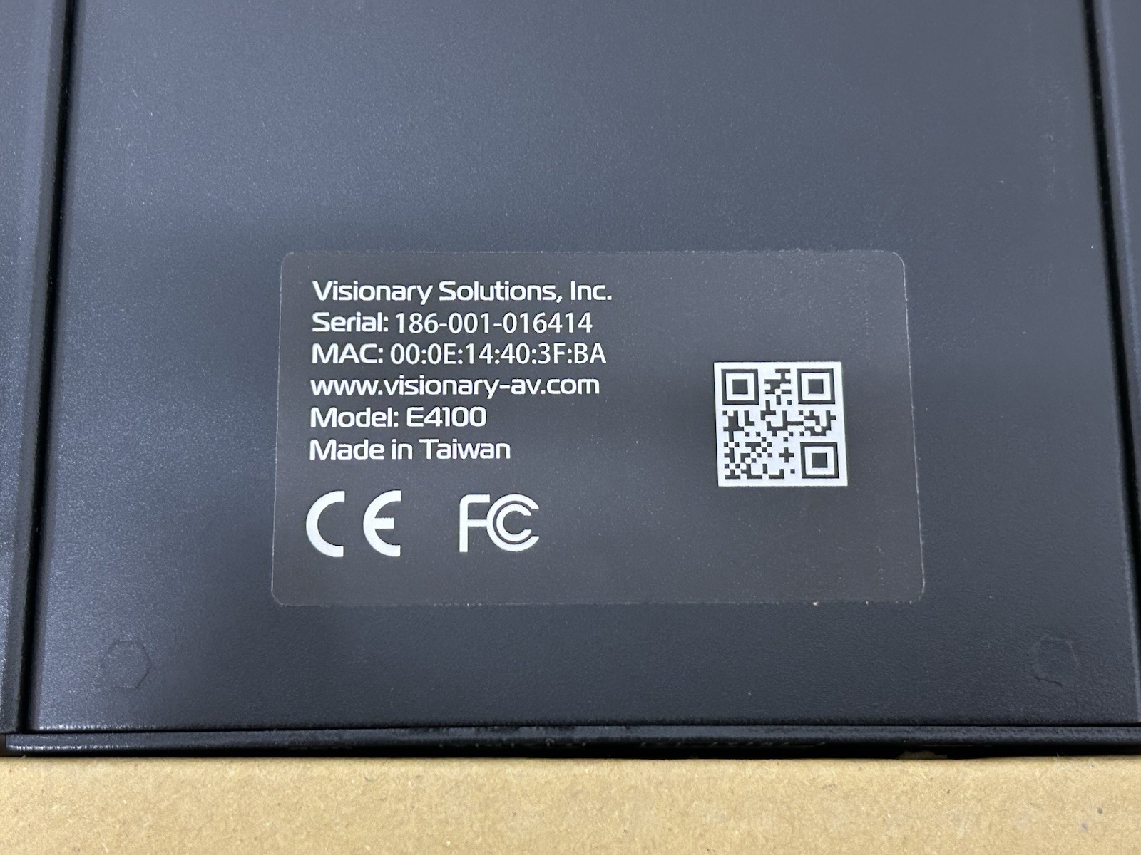 Visionary PacketAV E4100 4K Encoder