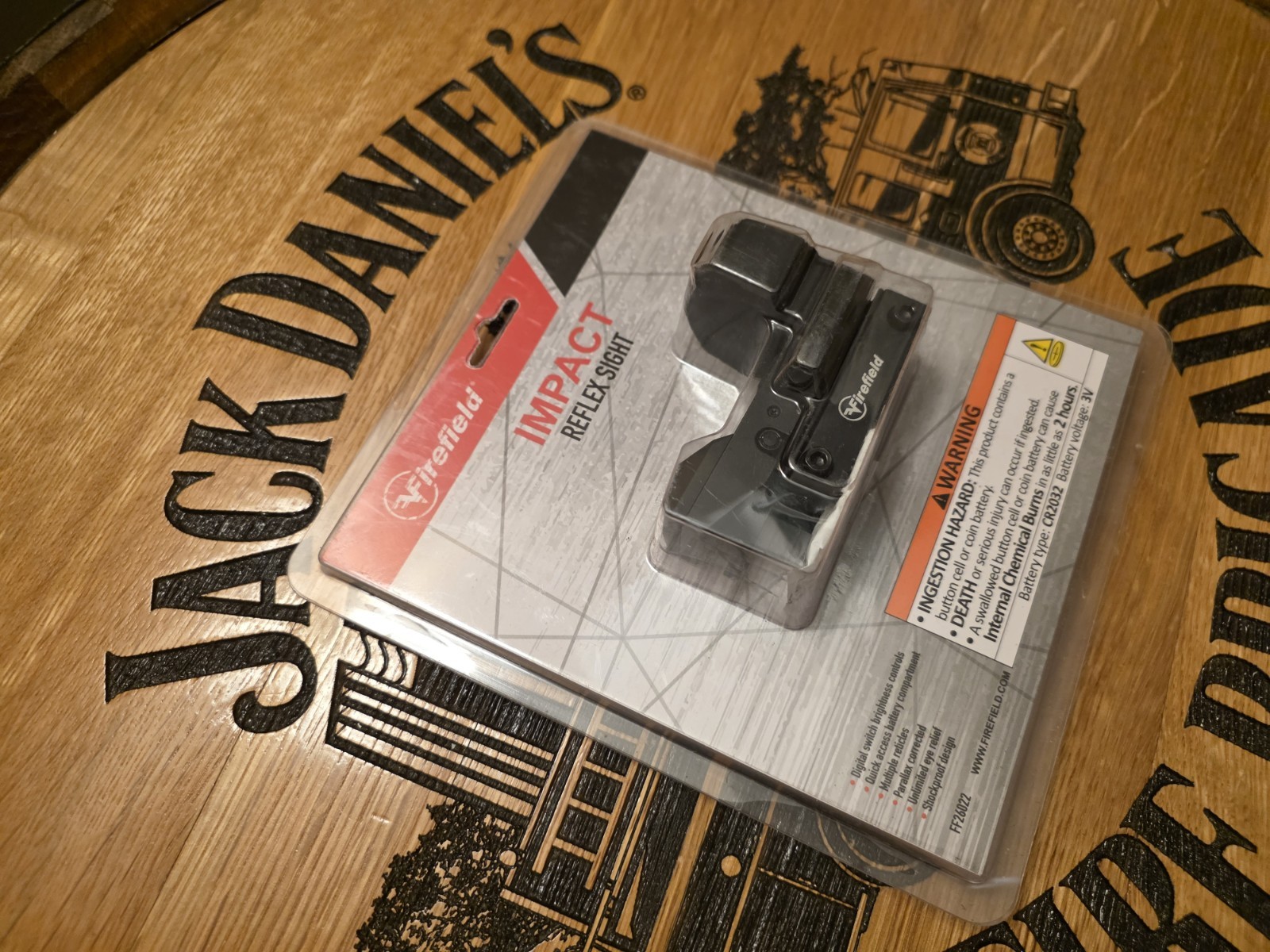 Firefield Impact Reflex Red Dot Sight, Black