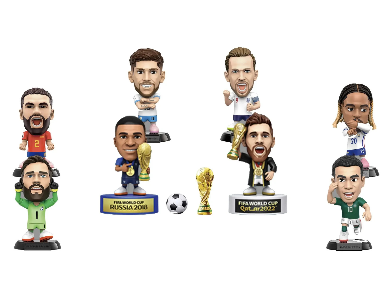 Zuru FIFA World Cup Ballers - Series 1 ~ You Pick  ALSO INDIVIDUAL PITCH PIECES