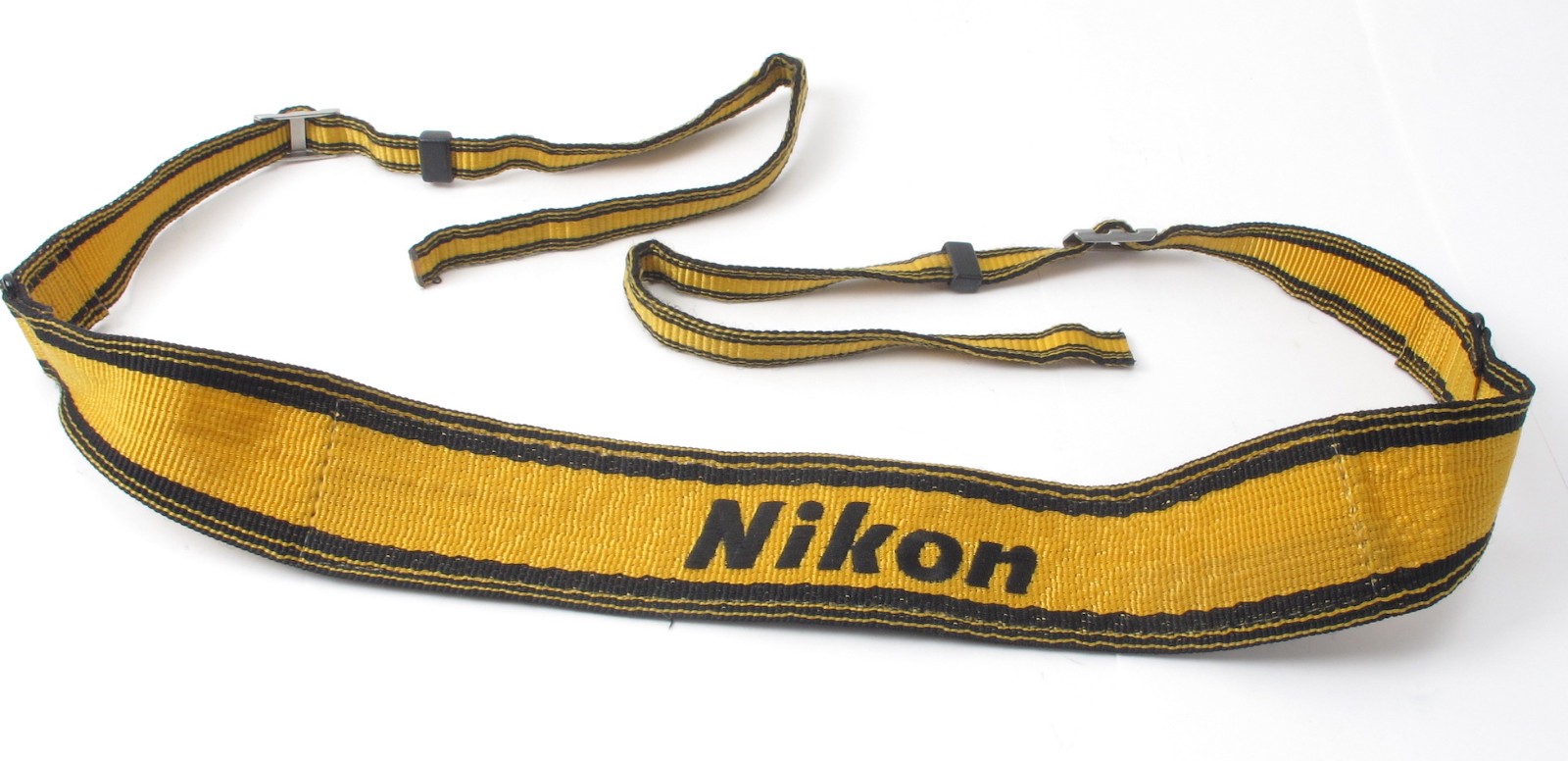 Vintage Genuine OEM Nikon AN-6Y Gold & Black Camera Shoulder/Neck Strap 2" Wide