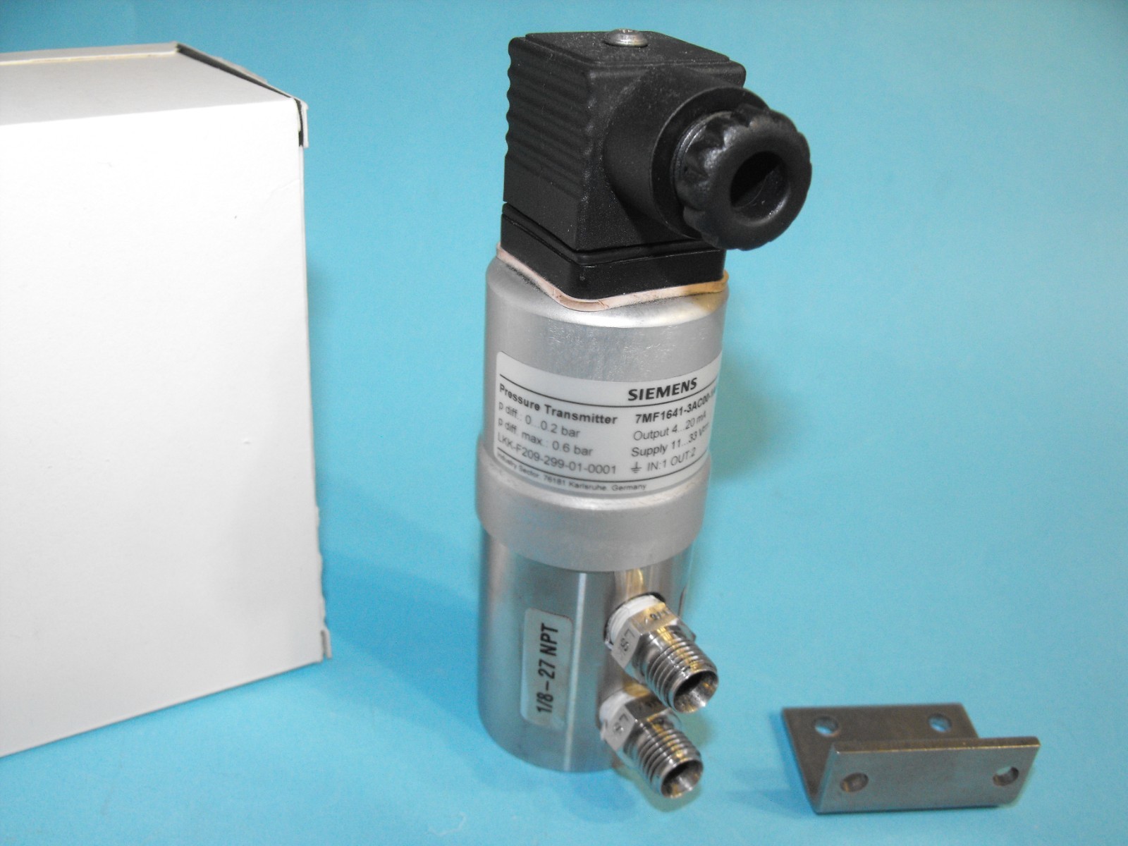 Siemens 7MF1641-3AC00-1AA0.Differential Pressure Transmitter.USED